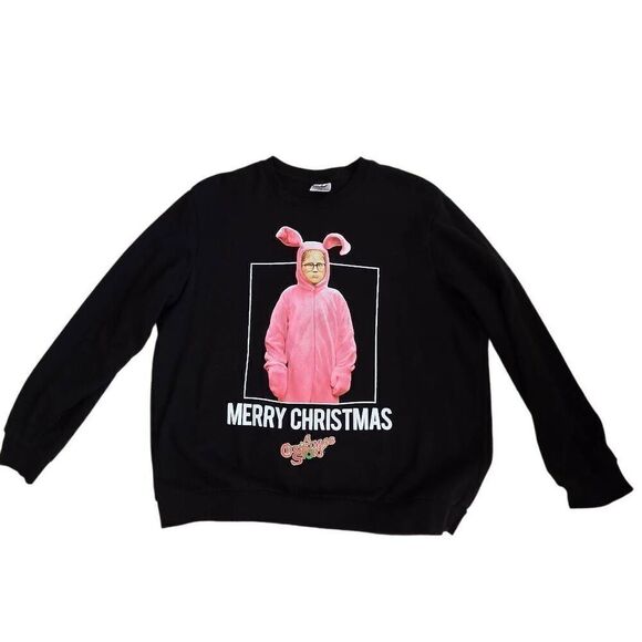 A CHRISTMAS STORY Ralphie Nostalgic Graphic Fleece Unisex Sweatshirt 2XL - Picture 9 of 9